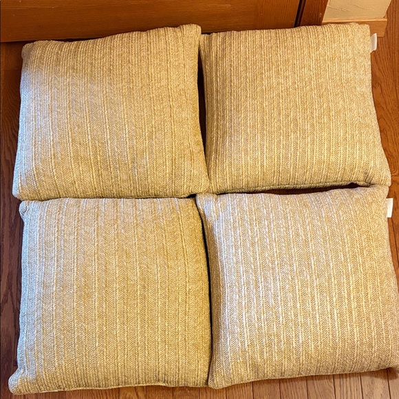 Tommy Bahama Raffia Outdoor Throw Pillow Fade Water Mildew Resistant - Set of 4 - Picture 5 of 5